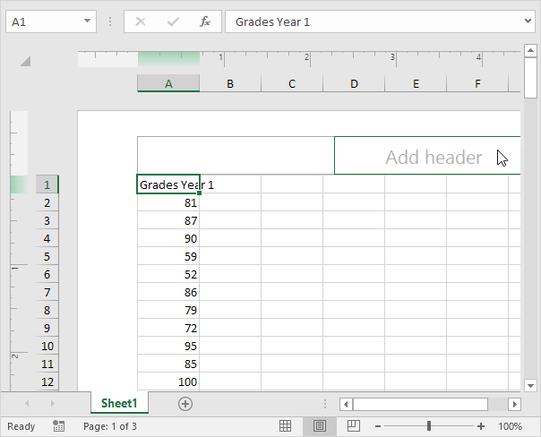 Headers And Footers In Excel Easy Excel Tutorial