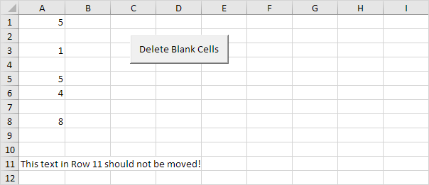 Delete Blank Cells In Excel VBA Easy Excel Macros