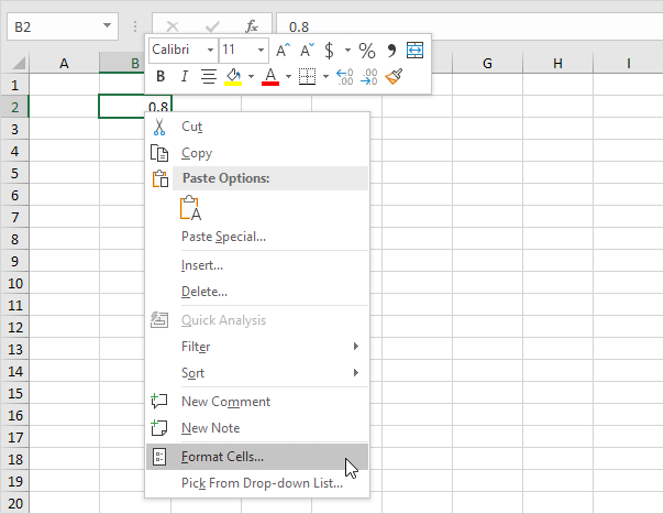 Format Cells In Excel In Easy Steps 