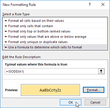 conditional formatting definition in excel