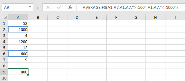 how-to-use-the-excel-averageif-function-in-easy-steps