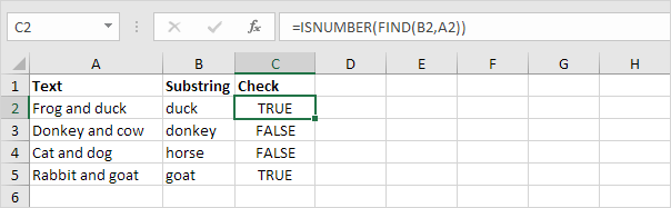 Contains Specific Text Easy Excel Tutorial
