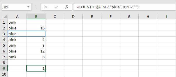 Count Blank Nonblank Cells In Excel In Easy Steps 