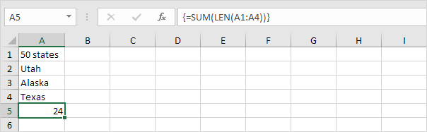 Count Characters In Excel In Easy Steps 