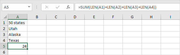 Count Characters In Excel Easy Formulas 