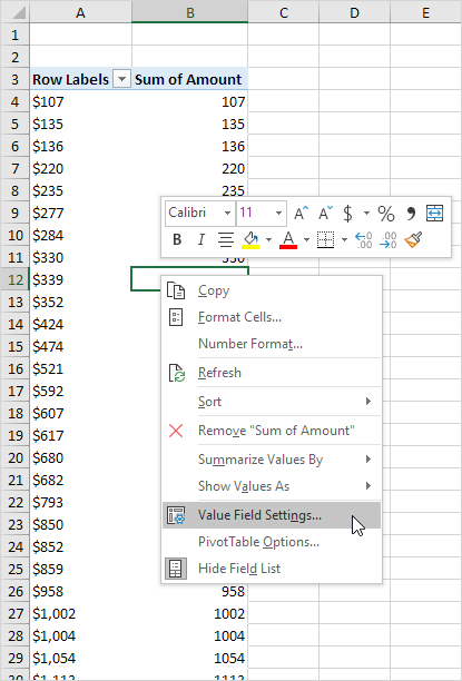 excel frequency function for mac