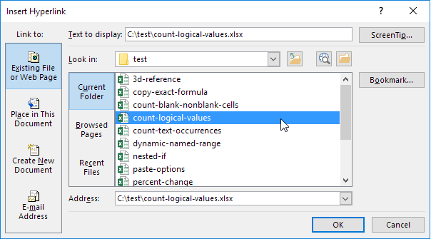 Insert Hyperlinks In Excel Quickly And Easily 