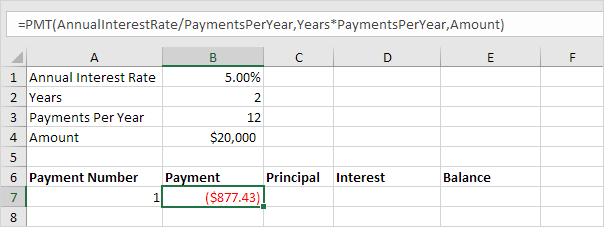30 year mortgage amortization schedule excel