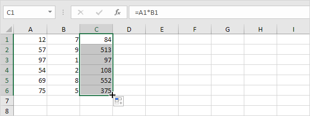 D couvrir 192 Imagen Excel Formule De Multiplication Fr thptnganamst 