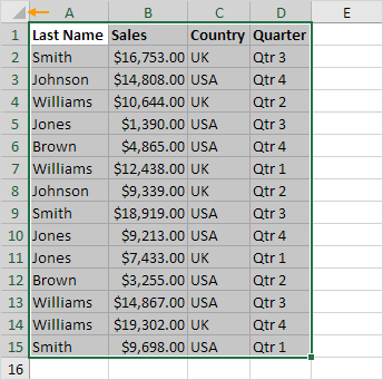 excel for mac automatically highlight alternate rows