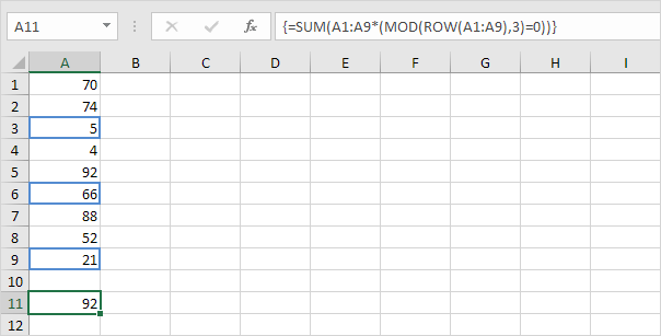 how to sum a column in excel with text