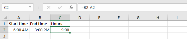 openoffice calculate minutes between two times