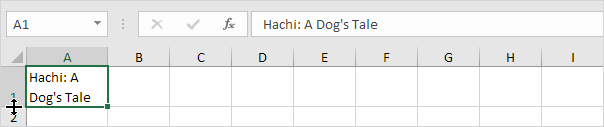 excel adjust row height to fit text 2010