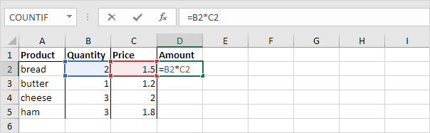 relative cell reference excel meaning