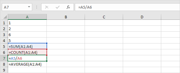 Show Formulas in Excel