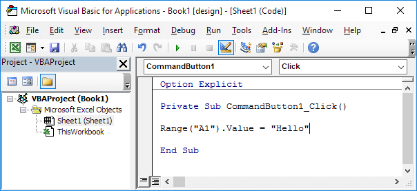 Create a Macro in Excel