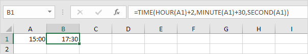 Add Hours and Minutes in Excel