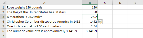 Flash Fill in Excel