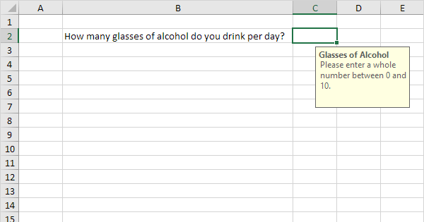 Data Validation In Excel Easy Excel Tutorial