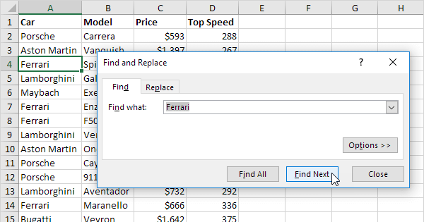 Keyboard Command For Find And Replace In Excel Mac Soshospital