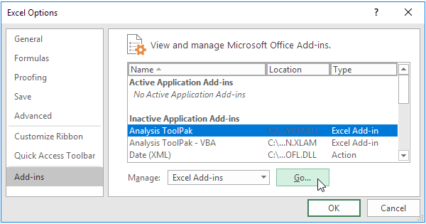 Analysis ToolPak In Excel Easy Excel Tutorial