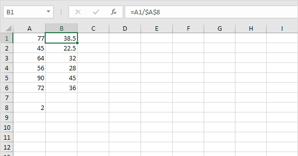  How To Divide in Excel Easy Formulas