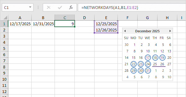 Week Day Excel Cursuri Online