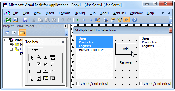 Multiple List Box Selections In Excel VBA Easy Excel Macros