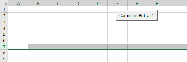 Selecting All Rows In Excel Vba