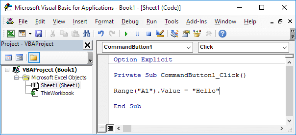 how to open microsoft visual basic for applications excel