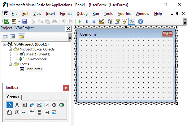 Excel Vba Userform Examples