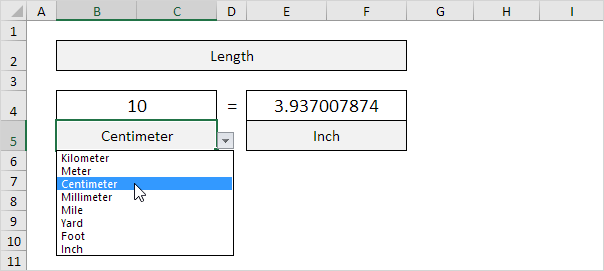Free Unit Converter in Excel Free Unit Converter in Excel